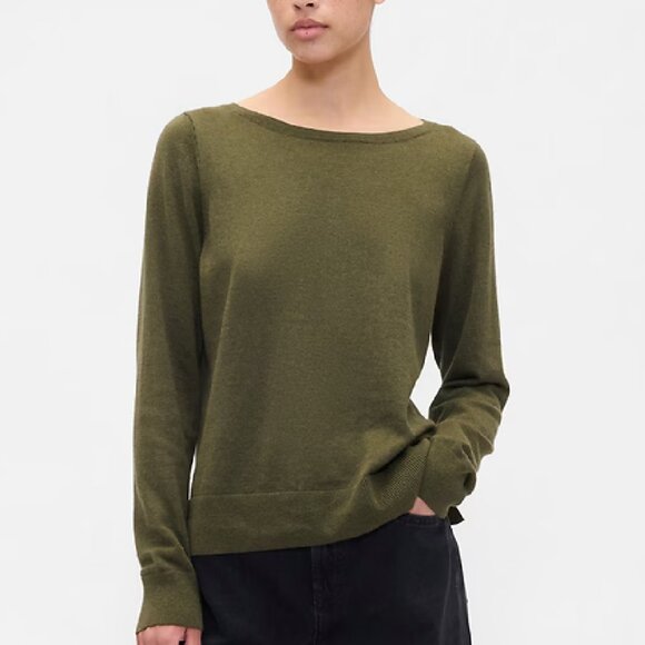 2 Gap Factory Relaxed Boatneck Sweaters - Small - Picture 9 of 9